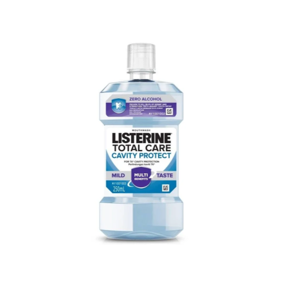 LISTERINE MOUTHWASH TOTAL CARE CAVITY PROTECT 250M