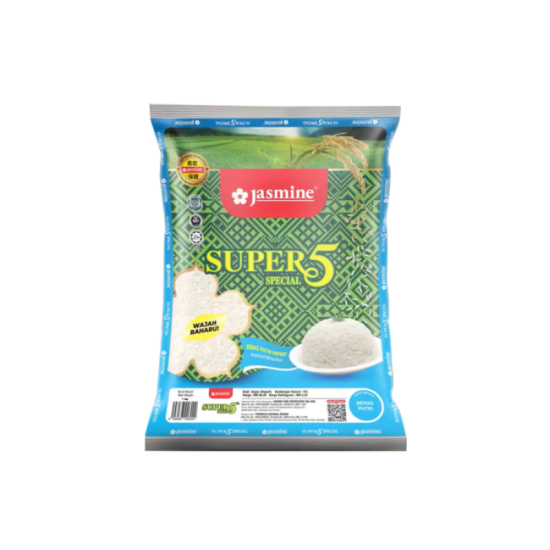 JASMINE SUPER 5 RICE 1KG