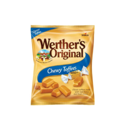 WERTHER'S ORIGINAL CHEWY TOFFEES 80GM WERTHER'S ORIGINAL CHEWY TOFFEES 80GM