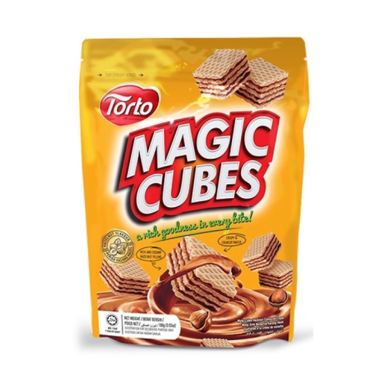 TORTO MAGIC CUBE HAZELNUT 100GM