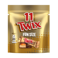 TWIX MINIS FUNSIZE 159GM TWIX MINIS FUNSIZE 159GM