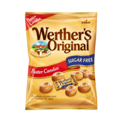 WERTHER'S ORG S/FREE BUTTER CANDIES 70GM