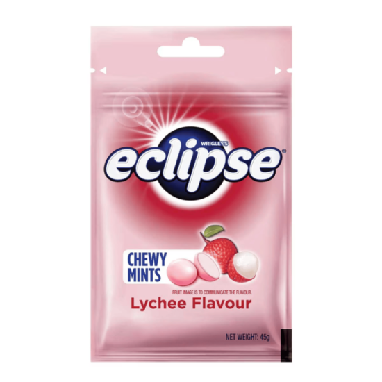 ECLIPSE CHEWY MINTS LYCHEE 45GM