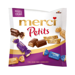 MERCI PETITS MILK & CREAM 125GM MERCI PETITS MILK & CREAM 125GM