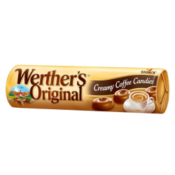 WERTHER'S ORIGINAL CREAM COFFEE 50GM WERTHER'S ORIGINAL CREAM COFFEE 50GM
