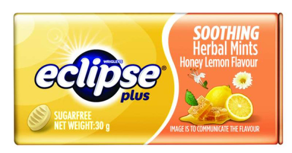 ECLIPSE PLUS MINTS HONEY LEMON 30GM