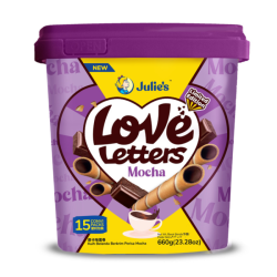 JULIE'S LOVE LETTER MOCHA 660GM JULIE'S LOVE LETTER MOCHA 660GM