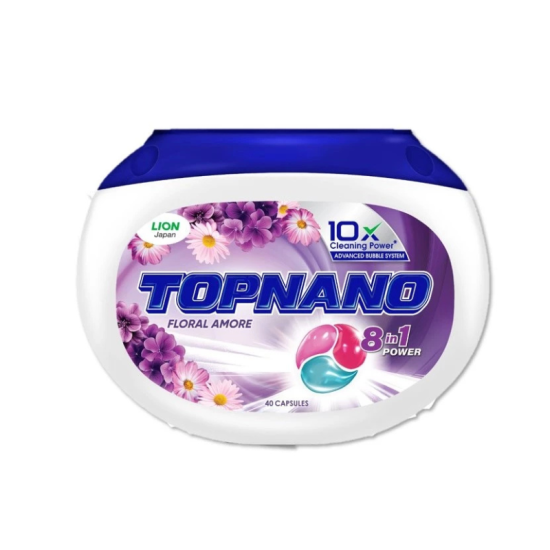 TOPNANO (CAPSULE) FLORAL AMORE 12G*40'S