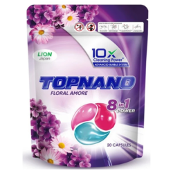 TOPNANO (CAPSULE) PCH FLORAL AMORE 12G*20'S TOPNANO (CAPSULE) PCH FLORAL AMORE 12G*20'S