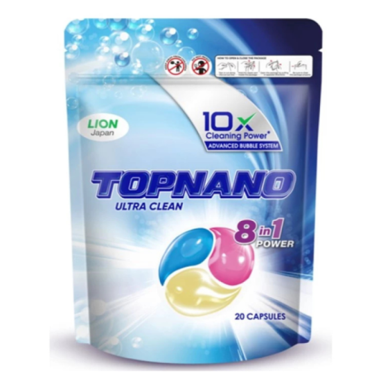 TOPNANO (CAPSULE) PCH ULTRA CLEAN 12G*20'S