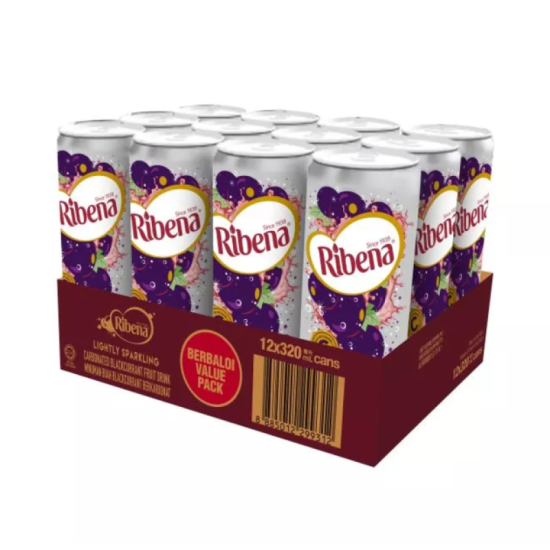 RIBENA SPARKLING CAN 320ML *12'S