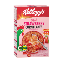 KELLOGG'S STRAWBERRY CORNFLAKES 250GM