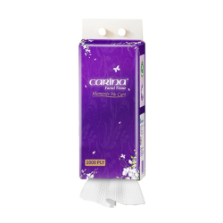 CARINA LAVENDER HANGING FACIAL TISSUE 320'S CARINA LAVENDER HANGING FACIAL TISSUE 320'S