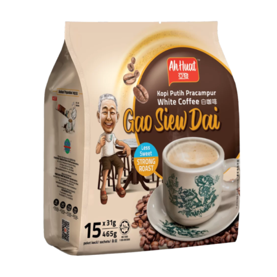 AH HUAT GAO SIEW DAI WHITE COFFEE 31GM*15'S