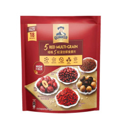 QUAKER FIVE RED MULTIGRAIN MIX OATS 30GM*18'S