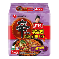 NONGSHIM SHIN RAMYUN STIR FRY TOM YUM 130GM*4 NONGSHIM SHIN RAMYUN STIR FRY TOM YUM 130GM*4
