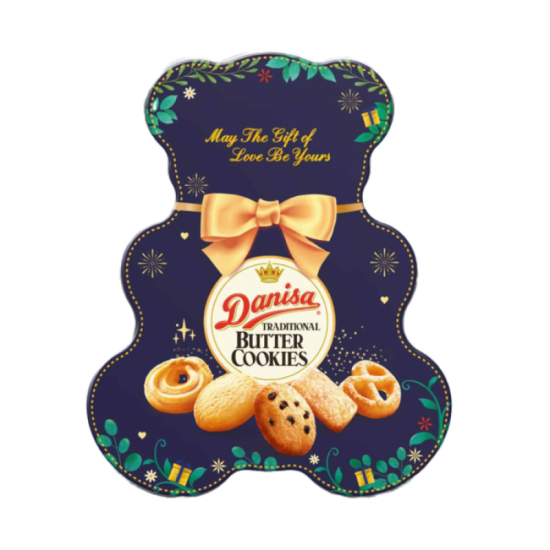 DANISA BUTTER COOKIES BEAR 132GM