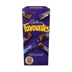 CADBURY FAVOURITES BOX 231GM CADBURY FAVOURITES BOX 231GM