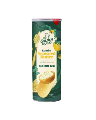 THE GOLDEN DUCK CRISPS KOMBU SEAWEED 125GM