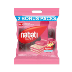NABATI WAFER STRAWBERRY FP 360GM NABATI WAFER STRAWBERRY FP 360GM