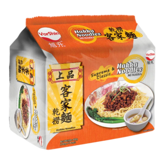 YORSHIN S & C HAKKA NOODLE 100GM*4