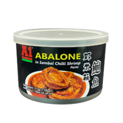 A1 ABALONE SAMBAL CHILI PASTE 215GM A1 ABALONE SAMBAL CHILI PASTE 215GM