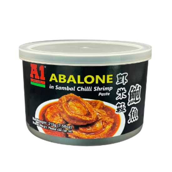 A1 ABALONE SAMBAL CHILI PASTE 215GM