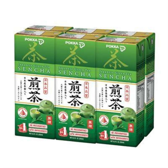 POKKA SENCHA 250ML*6'S