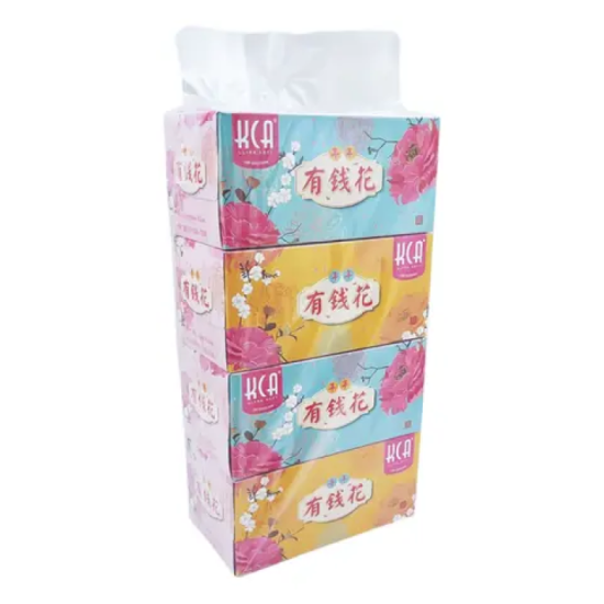 KCA CNY FACIAL TISSUE 2PLY 170's*4