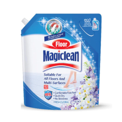 MAGICLEAN FLOOR CLEANER (REFILL) FRESH FLORAL 2.8L MAGICLEAN FLOOR CLEANER (REFILL) FRESH FLORAL 2.8L