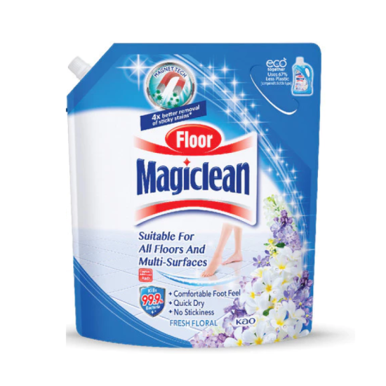 MAGICLEAN FLOOR CLEANER (REFILL) FRESH FLORAL 2.8L