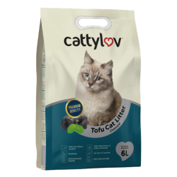 CATTYLUV TOFU LITTER CHARCOAL 6 LIT CATTYLUV TOFU LITTER CHARCOAL 6 LIT