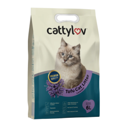 CATTYLUV TOFU LITTER LAVENDER 6 LIT CATTYLUV TOFU LITTER LAVENDER 6 LIT