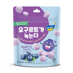 TENTEN FREEZE DRIED YOGURT MELTS BLUEBERRY 15GM TENTEN FREEZE DRIED YOGURT MELTS BLUEBERRY 15GM