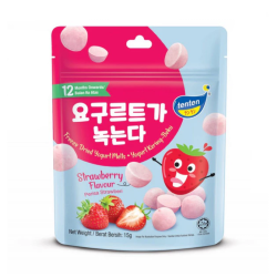 TENTEN FREEZE DRIED YOGURT MELTS STRAWBERRY 15GM TENTEN FREEZE DRIED YOGURT MELTS STRAWBERRY 15GM