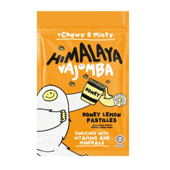 BF HIMALAYA PASTILLES HONEY LEMON 25GM