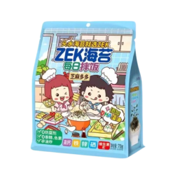 ZEK SEAWEED WITH SESAME 70GM ZEK SEAWEED WITH SESAME 70GM