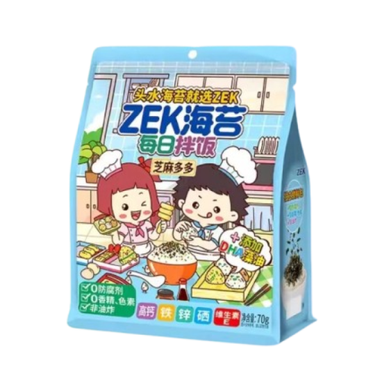 ZEK SEAWEED WITH SESAME 70GM