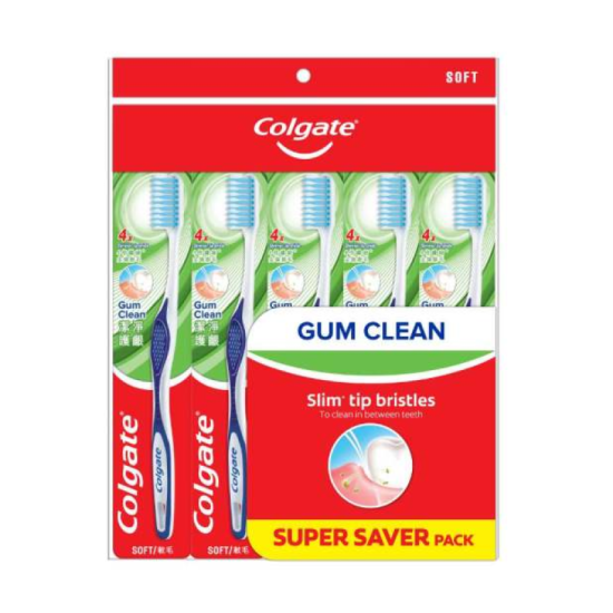 COLGATE TOOTHBRUSH GUM CLEAN 5'S