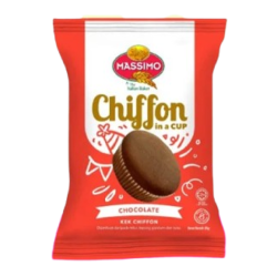 MASSIMO CHIFFON IN A CUP - CHOCOLATE 35GM MASSIMO CHIFFON IN A CUP - CHOCOLATE 35GM