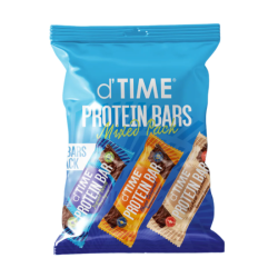D'TIME PROTEIN BAR MIXED PACK *6'S