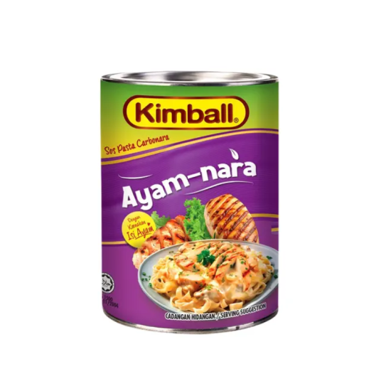 KIMBALL CHICKEN CARBONARA PASTA SAUCE 290G KIMBALL CHICKEN CARBONARA PASTA SAUCE 290G