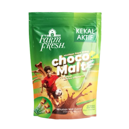 FARM FRESH MOOLA CHOCO MALT POWDER 35GM*10'S