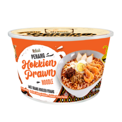 MYKUALI BOWL NOODLE - PENANG HOKKIEN PRAWN 110GM MYKUALI BOWL NOODLE - PENANG HOKKIEN PRAWN 110GM