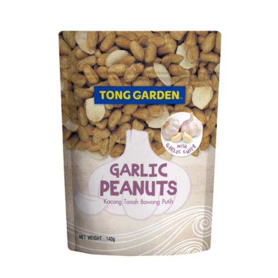 TONG GARDEN GARLIC PEANUTS 140GM