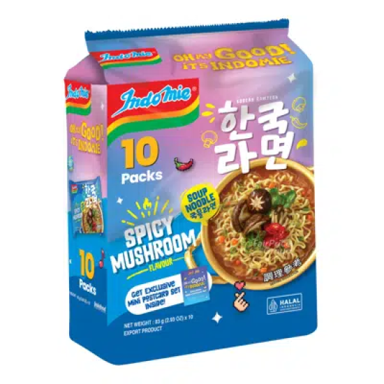 INDOMIE SPICY KOREAN RAMYEON 83GM*10'S