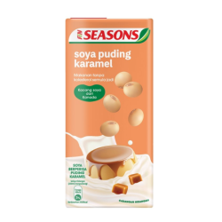 SEASONS SOYA CARAMEL PUDDING 1 LITER SEASONS SOYA CARAMEL PUDDING 1 LITER
