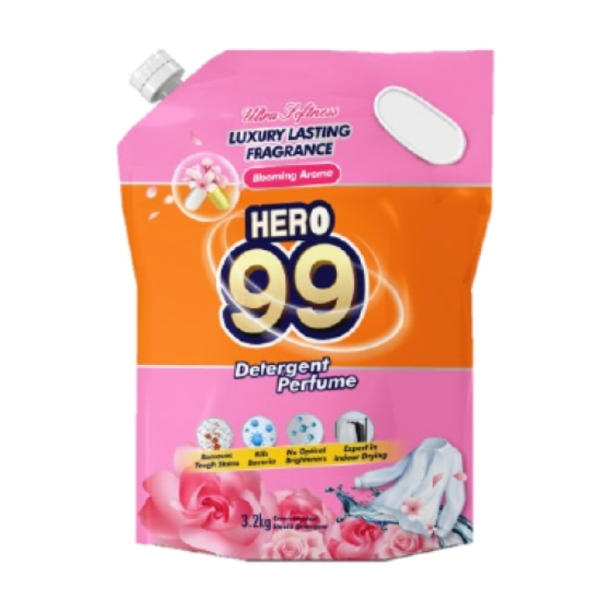 HERO 99 LIQUID DETERGENT (REFILL) BLOOMING AROMA 3