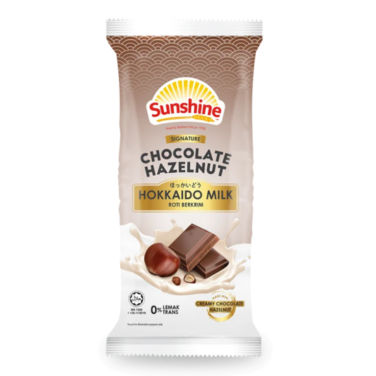 SUNSHINE HOKKAIDO MILK CHOCOLATE HAZELNUT 52GM