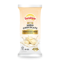 SUNSHINE HOKKAIDO MILK SHIRO CHOCOLATE 52GM SUNSHINE HOKKAIDO MILK SHIRO CHOCOLATE 52GM